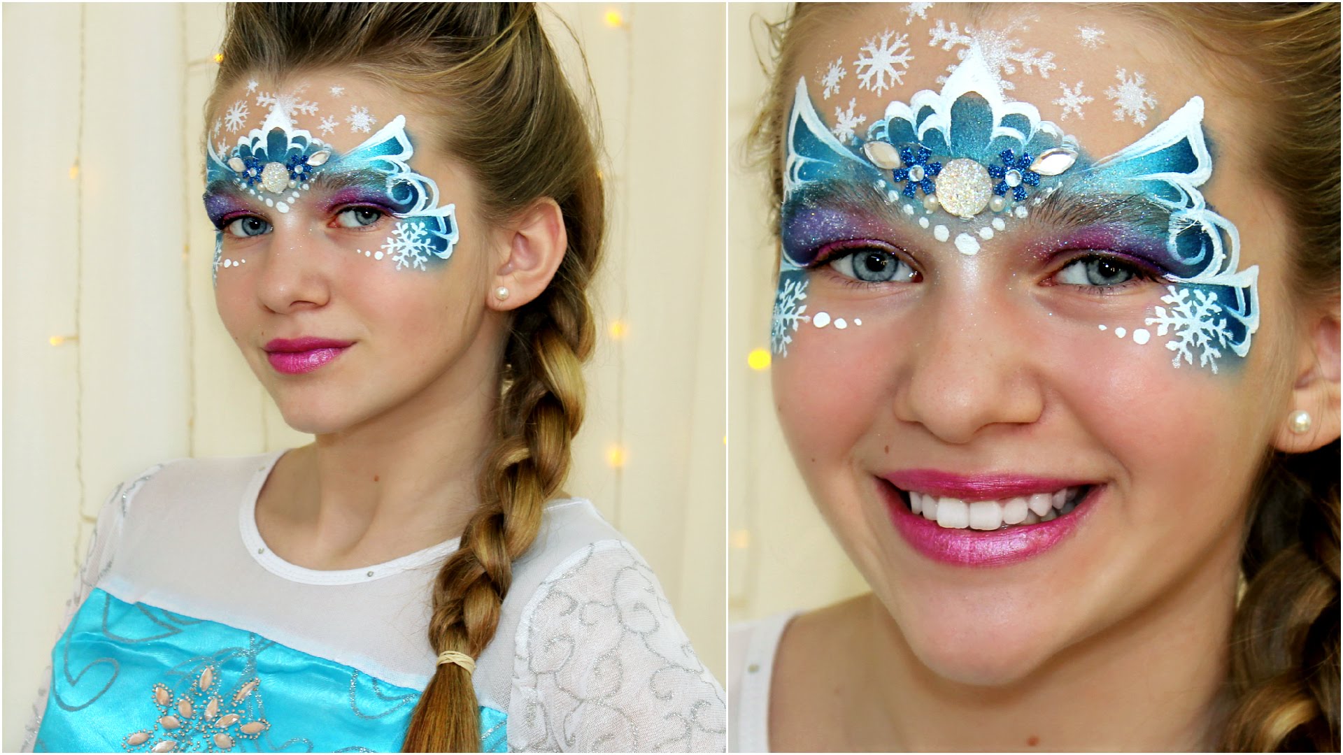 Maquillage Elsa / La Reine des Neiges 