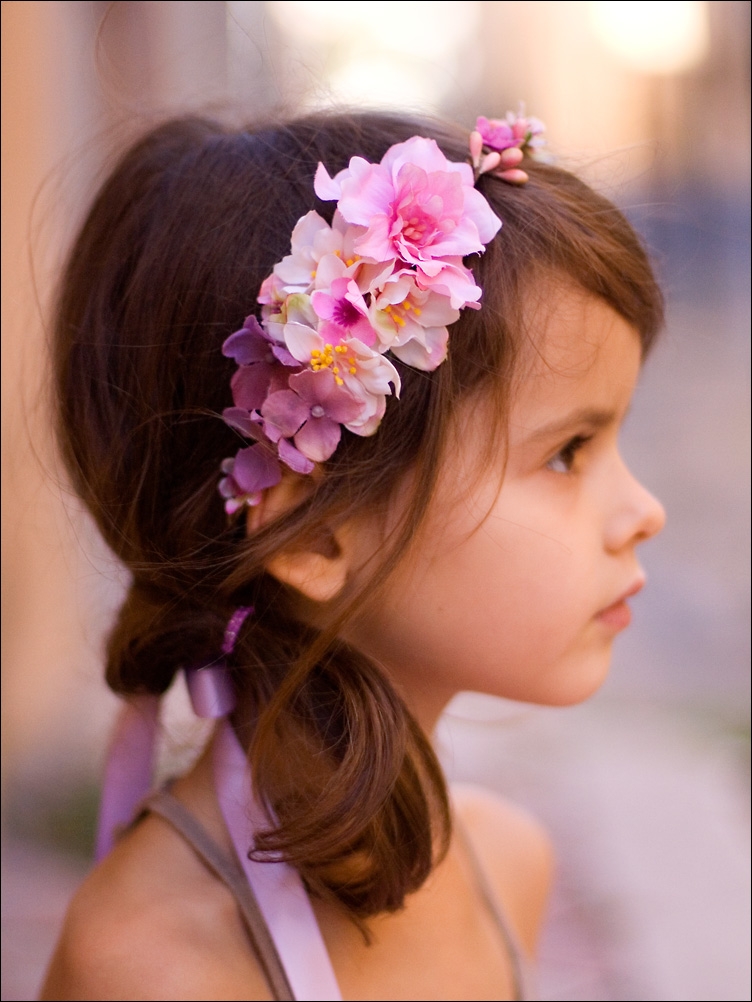 Mariage : 22 idées de coiffures pour petite fille